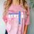 Volleyball Senior Night Volleyball Senior 2025 Graduation 23 Comfort Color Blast T-Shirt Clay