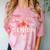 Weightlifting Senior 2024 Graduation Comfort Color Blast T-Shirt Clay