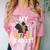 My Wife Did It Graduation Congratulation Graduate You Did It Comfort Color Blast T-Shirt Clay