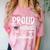 Wife's Graduation Shirt 2018 Proud Husband Of a Graduate Comfort Color Blast T-Shirt Clay