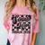 Women Senior Mom Class Of 2026 Retro Graduation Senior Mama Comfort Color Blast T-Shirt Clay