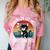 Women's Hang On Let Me Overthink Cat Coffee Retro Introvert Comfort Color Blast T-Shirt Clay Women's Hang On Let Me Overthink Cat Coffee Retro Introvert Comfort Color Blast T-Shirt Clay