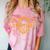 Wrestling Senior Night Wrestling Senior 2025 Graduation 17 Comfort Color Blast T-Shirt Clay