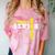 Wrestling Senior Night Wrestling Senior 2025 Graduation 22 Comfort Color Blast T-Shirt Clay