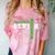 Wrestling Senior Night Wrestling Senior 2025 Graduation 34 Comfort Color Blast T-Shirt Clay