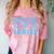 Wrestling Senior Night Wrestling Senior 2025 Graduation 38 Comfort Color Blast T-Shirt Clay