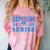 Wrestling Senior Night Wrestling Senior 2025 Graduation 44 Comfort Color Blast T-Shirt Clay