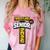 Wrestling Senior Night Senior 2026 Faith Cross Graduation Comfort Color Blast T-Shirt Clay