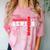 Wrestling Senior Night Wrestling Senior 2026 Graduation 13 Comfort Color Blast T-Shirt Clay