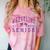 Wrestling Senior Night Wrestling Senior 2026 Graduation 84 Comfort Color Blast T-Shirt Clay