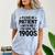 1900s Generation – Nostalgia Graphic Comfort Color Blast T-Shirt Ocean