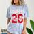 2 Sided Class Of 2026 Senior 2026 Graduation Comfort Color Blast T-Shirt Ocean