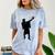2019 Football Graduation Dab Shirt- Dabbing Graduate Comfort Color Blast T-Shirt Ocean