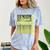 2026 Tennis Senior Brother Graduation Matching Family Comfort Color Blast T-Shirt Ocean