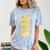 2K26 Class Of 2026 Graduation College Senior Back To School Premium Tri-Blend Comfort Color Blast T-Shirt Ocean