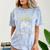 2nd Grade Graduation Video Gamer Tee Comfort Color Blast T-Shirt Ocean