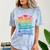 3rd Grade 2021 Graduate Quarantine Third Grade Graduation Comfort Color Blast T-Shirt Ocean