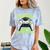 3rd Grade Level Complete Gamer Class Of 2026 Graduation Comfort Color Blast T-Shirt Ocean