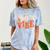 60's Vibe Retro Nostalgia Classic Mixtape Era 1960s Party Comfort Color Blast T-Shirt Ocean