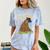 6th Grade Graduation Sloth Nailed It Class Of 2025 Comfort Color Blast T-Shirt Ocean