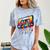 80s 90s Retro Party Costume Nostalgia Cassette Comfort Color Blast T-Shirt Ocean
