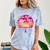 80s Fashion Girls Just Wanna Have Fun 1980s Nostalgia Comfort Color Blast T-Shirt Ocean