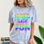 80's Girls Just Wanna Have Fun Nostalgia 1980s Style Premium Tri-Blend Comfort Color Blast T-Shirt Ocean