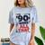 The 90s Were All That – Retro 1990s Nostalgia Tee Comfort Color Blast T-Shirt Ocean