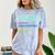 90's Lover Nineties 1990's Born Nostalgia Politics Comfort Color Blast T-Shirt Ocean
