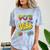 90s Nostalgia Retro Apparel 90'S Vibe Retro Comfort Color Blast T-Shirt Ocean