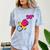 90’s Ring Retro Nostalgia Colorful Throwback Comfort Color Blast T-Shirt Ocean