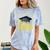 Achievement Unlocked High School Graduation Gamer Comfort Color Blast T-Shirt Ocean