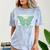 Anti-Social Introvert Butterfly Comfort Color Blast T-Shirt Ocean Anti-Social Introvert Butterfly Comfort Color Blast T-Shirt Ocean