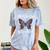 Antisocial Butterfly Aesthetic Introvert For Women Men Comfort Color Blast T-Shirt Ocean
