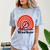 AntiSocial Worker Anti-Social Social Worker Introvert Comfort Color Blast T-Shirt Ocean