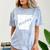 Arkansas Nursing Nurse Graduation Comfort Color Blast T-Shirt Ocean