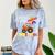 My Baby Just Crushed Preschool Graduation Comfort Color Blast T-Shirt Ocean