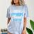 Band Senior Sister Class Of 2026 Senior Band Graduation Comfort Color Blast T-Shirt Ocean
