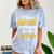 Bar Exam Shirt Law School Graduation 2025 Senior Comfort Color Blast T-Shirt Ocean
