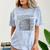 Basketball Senior For Boys &Girls Class 2025 Graduation Comfort Color Blast T-Shirt Ocean
