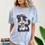 Border Collie Dog Lover Cute Anime School Graduation Men Women Kids Comfort Color Blast T-Shirt Ocean