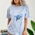 Broke College Grad Free To A Good Home Fun Graduation Comfort Color Blast T-Shirt Ocean