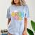 Bruh I'm Out Senior Graduation Comfort Color Blast T-Shirt Ocean