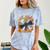 Buffering Glitched CD On Fire 2000s Nostalgia Comfort Color Blast T-Shirt Ocean Buffering Glitched CD On Fire 2000s Nostalgia Comfort Color Blast T-Shirt Ocean