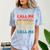 Call Me Antisocial But Please Don't Call Me Introvert Comfort Color Blast T-Shirt Ocean