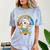 Cat Mom Loves Cats Dad Not In The Mood For People Introvert Comfort Color Blast T-Shirt Ocean