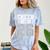 Cheer Mom Senior 2026 Cheerleaders Graduation Mother Comfort Color Blast T-Shirt Ocean
