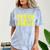 Cheerleading Senior Night Cheer Senior 2025 Graduation 10 Comfort Color Blast T-Shirt Ocean
