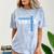 Cheerleading Senior Night Cheer Senior 2025 Graduation 23 Comfort Color Blast T-Shirt Ocean