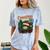 Christmas Movies Chill Retro VHS Holiday Nostalgia Comfort Color Blast T-Shirt Ocean